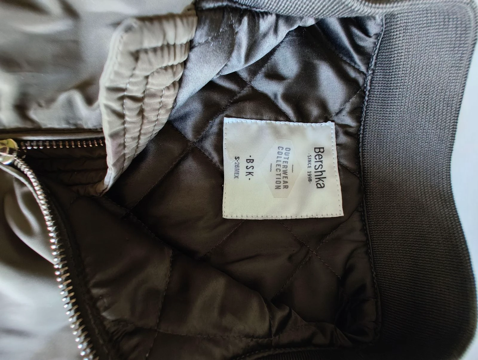 Bershka women's green jacket – photo 3